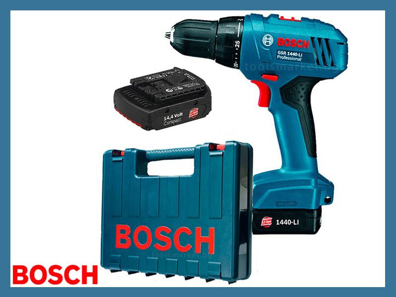 Акумулаторен винтоверт Bosch GSR 1440-Li